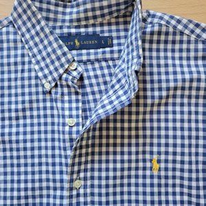 Ralph Lauren Long Sleeve Button Up - Large